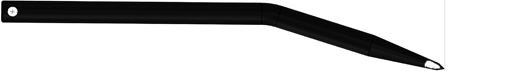 Dent de Fourche Ø25 LG 520 Pliee Percee Ø12.5 référence fournisseur 208719